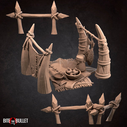 Amazons Packs | D&D Jungle Scenery Plants | Bite the Bullet