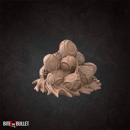 Arachnophobia Pack | D&D Spider Nest Scatter Scenery | Bite the Bullet