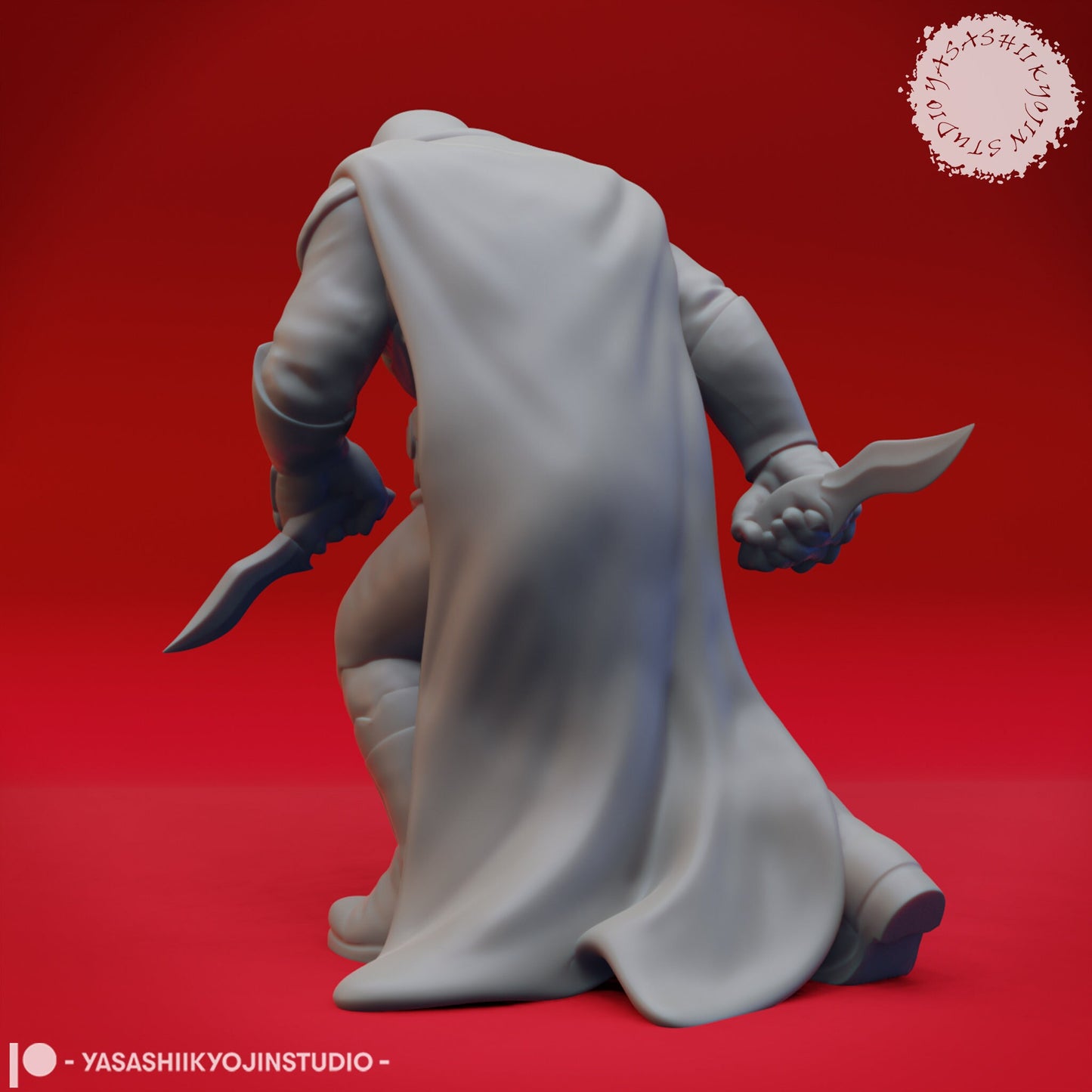 Bandit | TABLETOP SCALE | TTRPG Monster Miniature | Yasashii Kyojin Studio