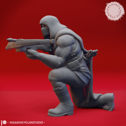Bandit | TABLETOP SCALE | TTRPG Monster Miniature | Yasashii Kyojin Studio