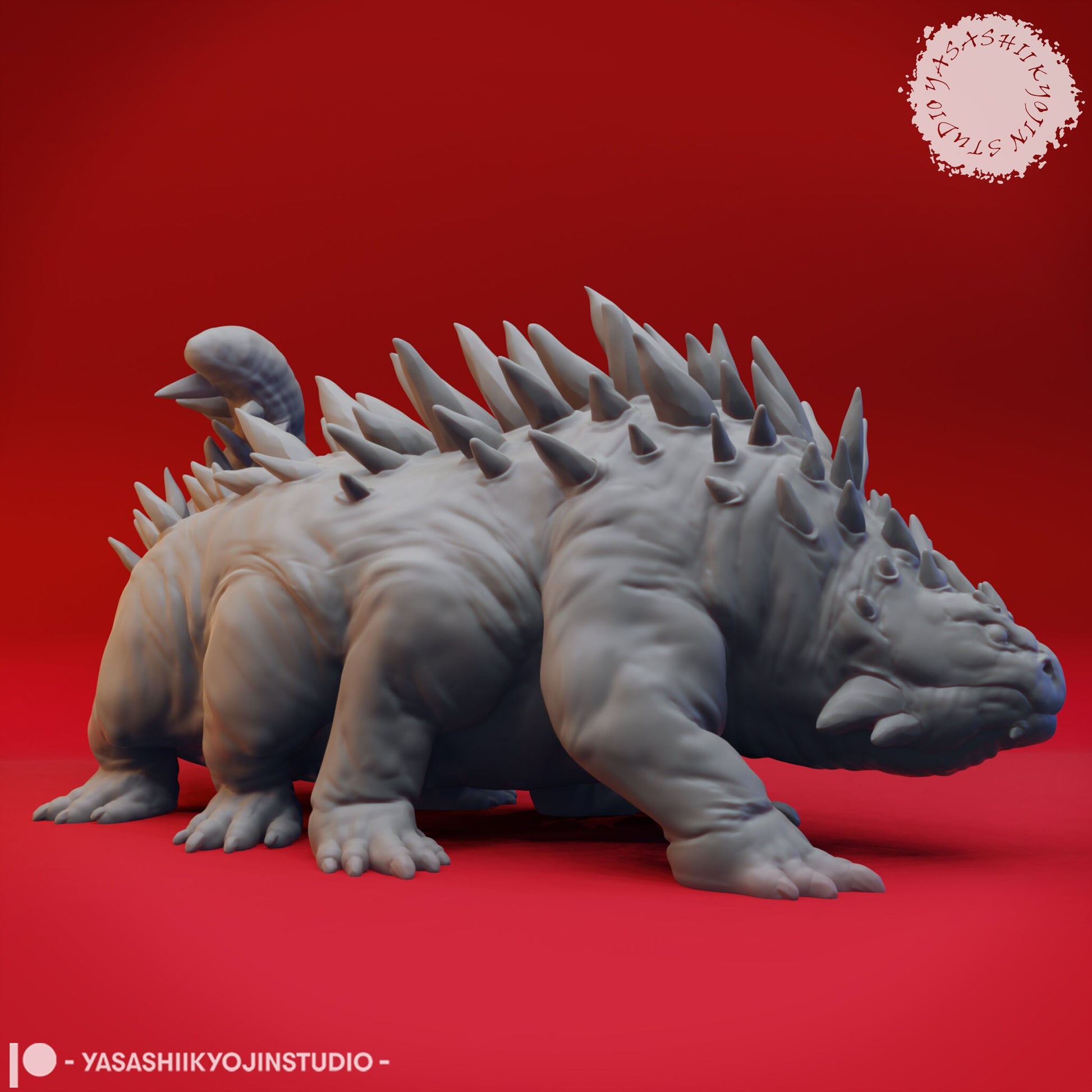 Basilisk | TABLETOP SCALE | TTRPG Monster Miniature | Yasashii Kyojin Studio