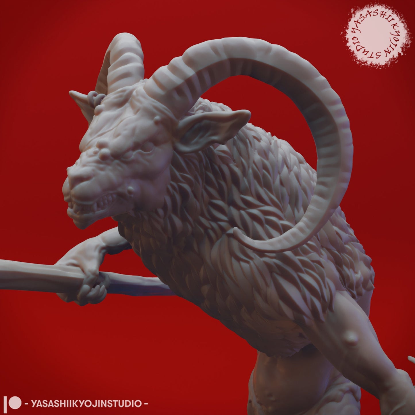 Bulezau | TABLETOP SCALE | TTRPG Monster Miniature | Yasashii Kyojin Studio