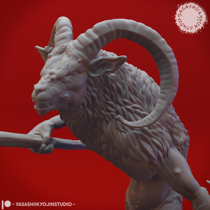Bulezau | TABLETOP SCALE | TTRPG Monster Miniature | Yasashii Kyojin Studio
