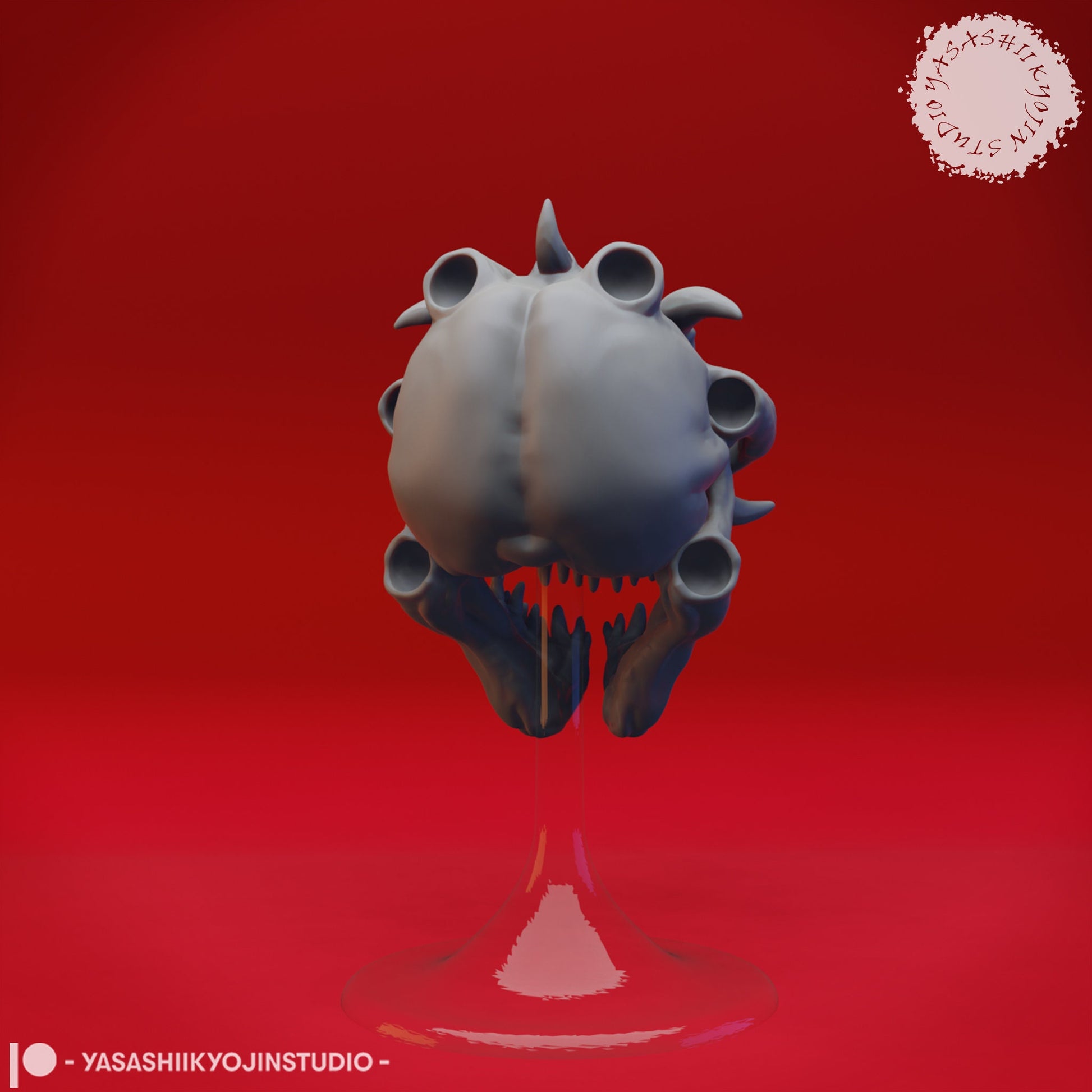 Death Tyrant | TABLETOP SCALE | D&D TTRPG Monster Miniature | Yasashii Kyojin Studio