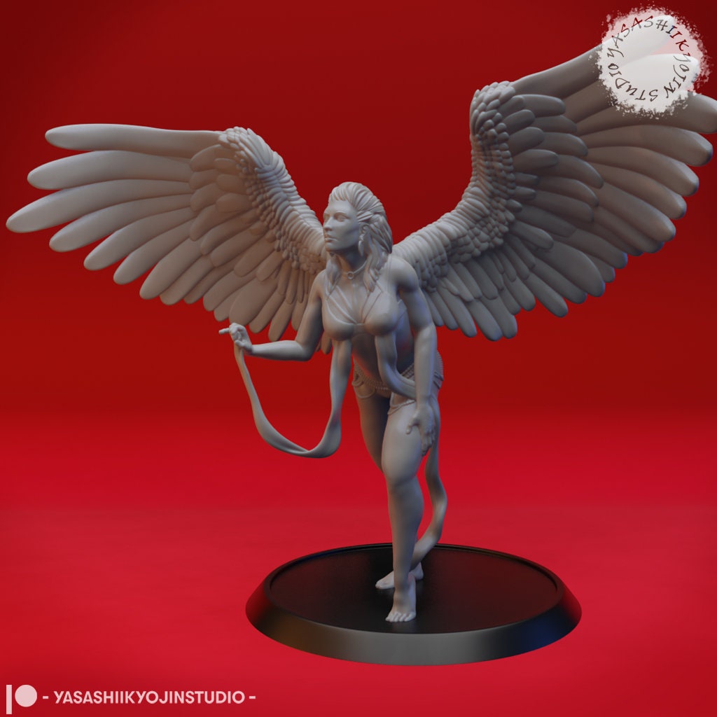Deva | TABLETOP SCALE | TTRPG Monster Miniature | Yasashii Kyojin Studio