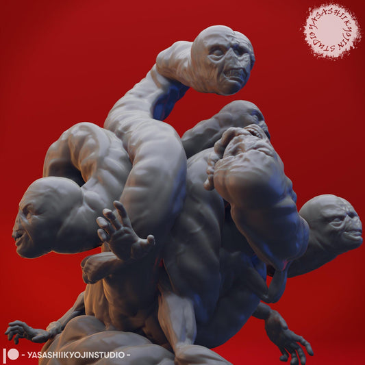 False Hydra | TABLETOP SCALE | D&D TTRPG Monster Miniature | Yasashii Kyojin Studio