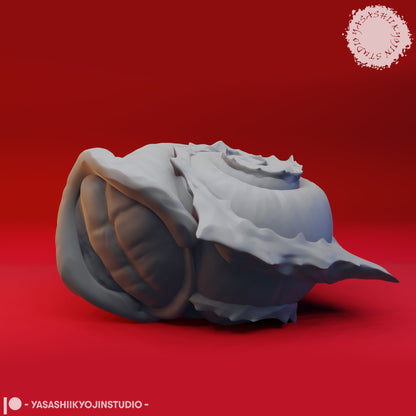 Flail Snail | TABLETOP SCALE | D&D TTRPG Monster Miniature | Yasashii Kyojin Studio