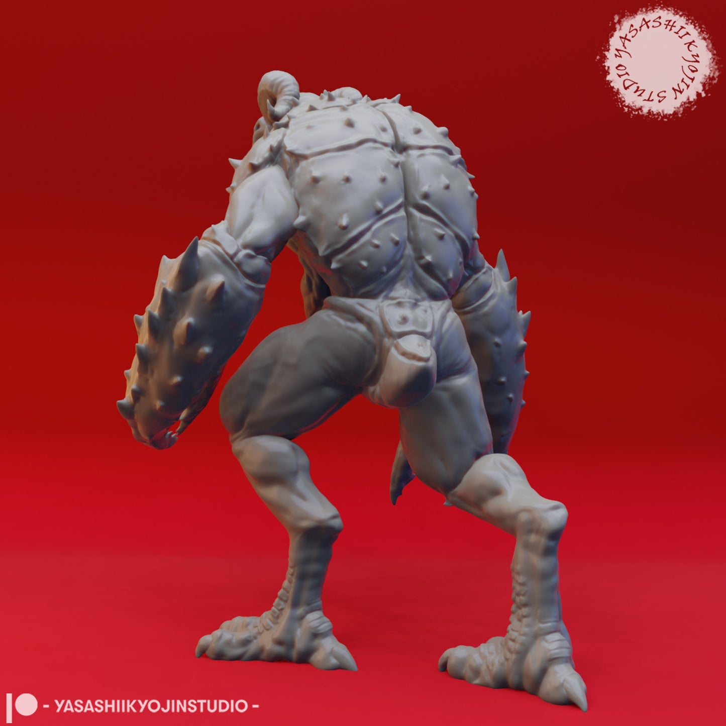 Glabrezu | Tabletop Scale | D&D TTRPG Monster Miniature | Yasashii Kyojin Studio