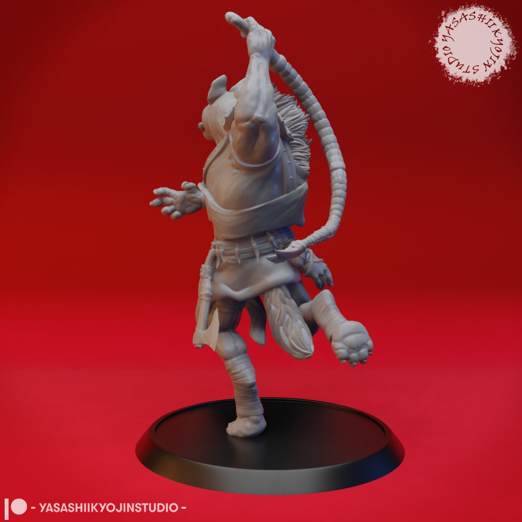 Gnoll | TABLETOP SCALE | TTRPG Monster Miniature | Yasashii Kyojin Studio