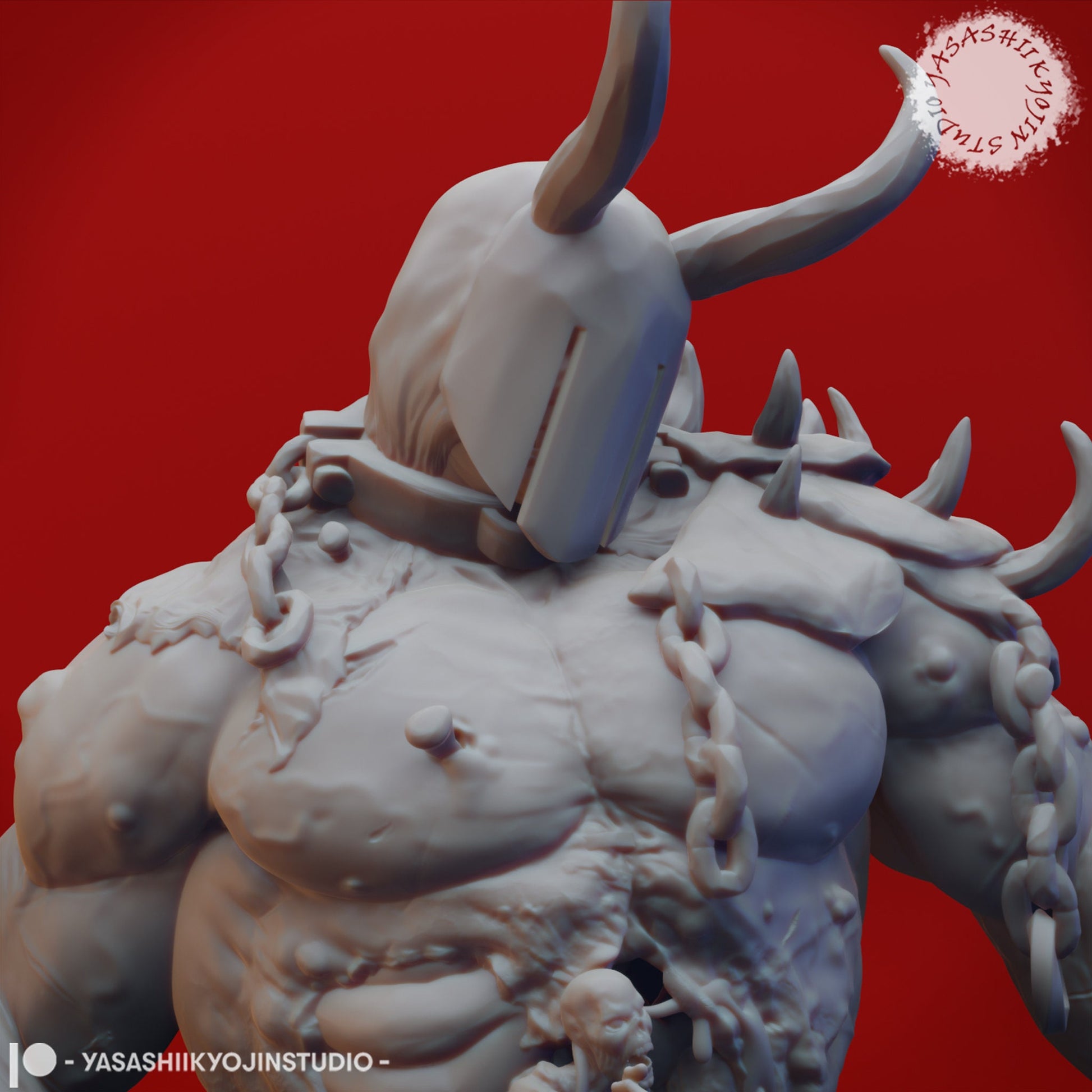 Grave Titan | TABLETOP SCALE | D&D TTRPG Monster Miniature | Yasashii Kyojin Studio