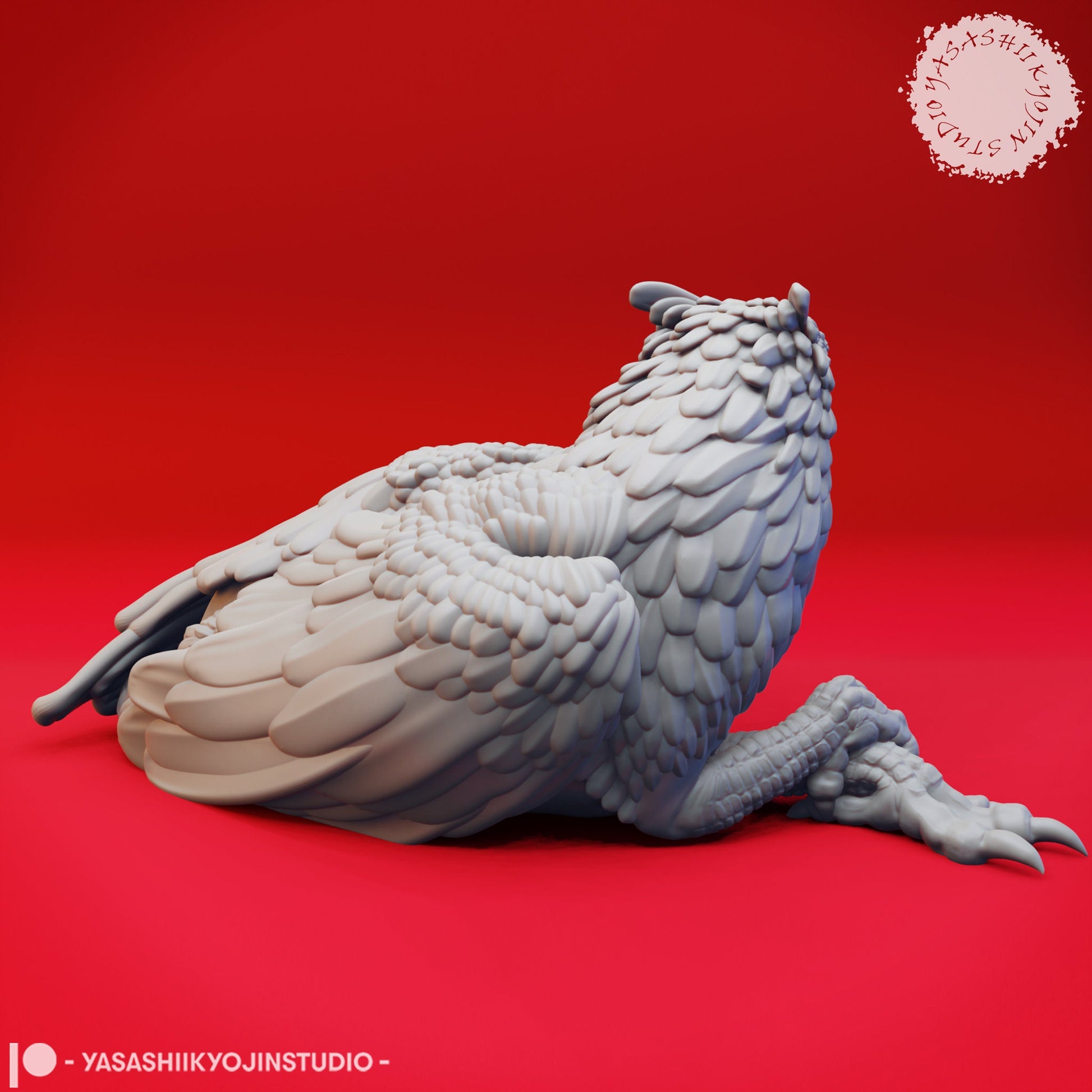 Griffin | TABLETOP SCALE | D&D TTRPG Monster Miniature | Yasashii Kyojin Studio