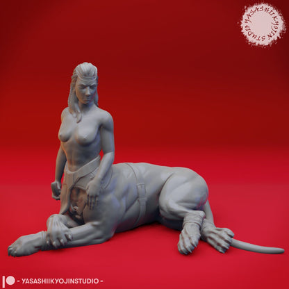 Lamia | TABLETOP SCALE | TTRPG Monster Miniature | Yasashii Kyojin Studio