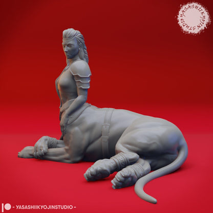 Lamia | TABLETOP SCALE | TTRPG Monster Miniature | Yasashii Kyojin Studio