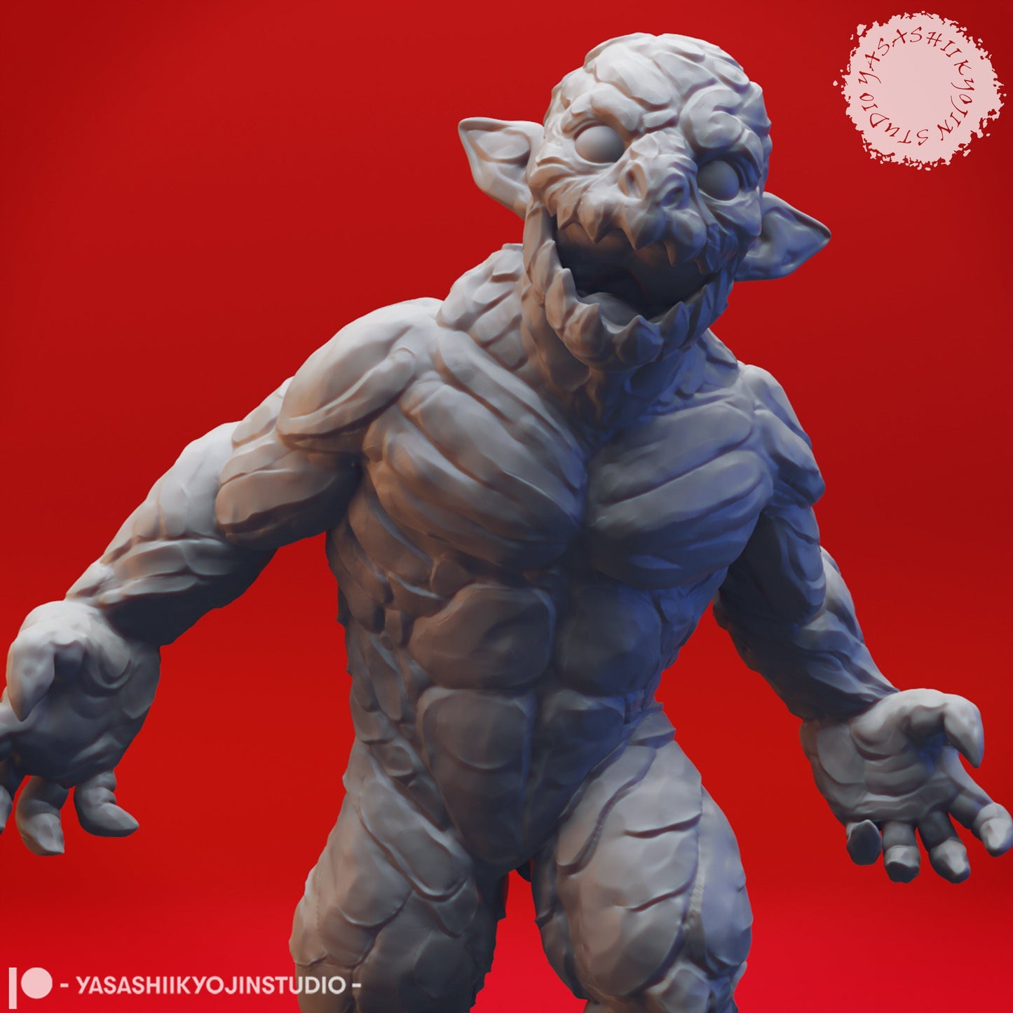 Magmin | TABLETOP SCALE | TTRPG Monster Miniature | Yasashii Kyojin Studio