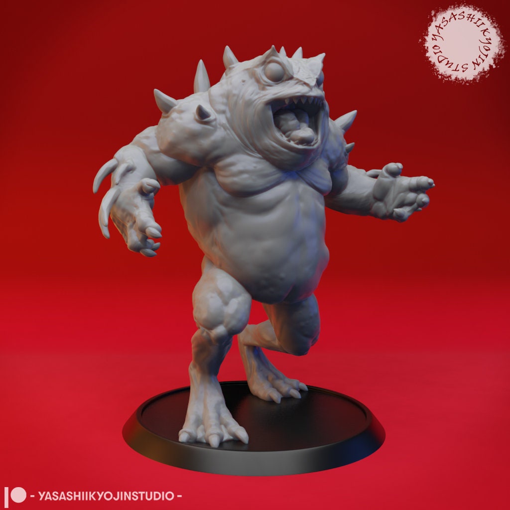 Slaad | TABLETOP SCALE | TTRPG Monster Miniature | Yasashii Kyojin Studio