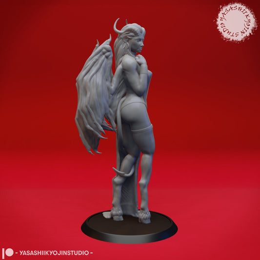 Succubus | TABLETOP SCALE | D&D TTRPG Monster Miniature | Yasashii Kyojin Studio