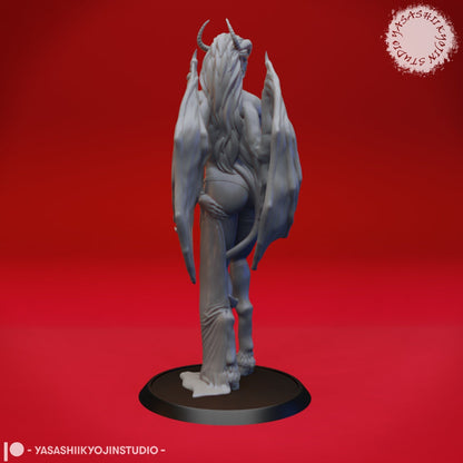 Succubus | TABLETOP SCALE | D&D TTRPG Monster Miniature | Yasashii Kyojin Studio