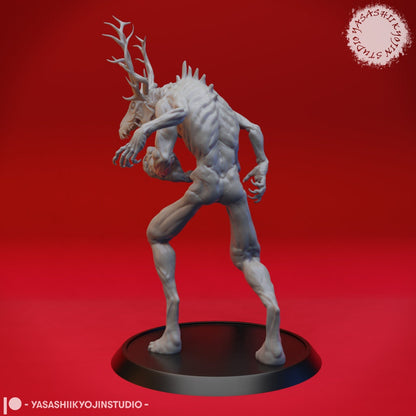 Wendigo | TABLETOP SCALE | D&D TTRPG Monster Miniature | Yasashii Kyojin Studio