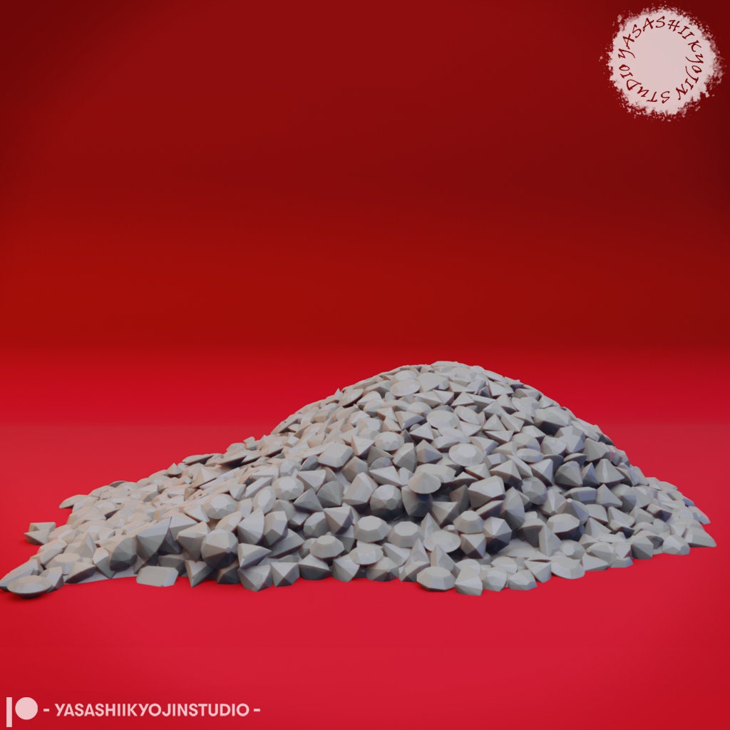 Dungeon Set | TTRPG Scatter Miniature | Yasashii Kyojin Studio