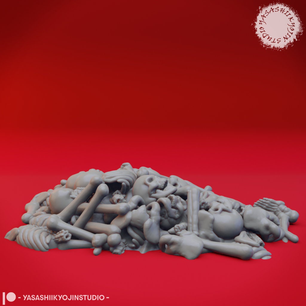 Dungeon Set | TTRPG Scatter Miniature | Yasashii Kyojin Studio