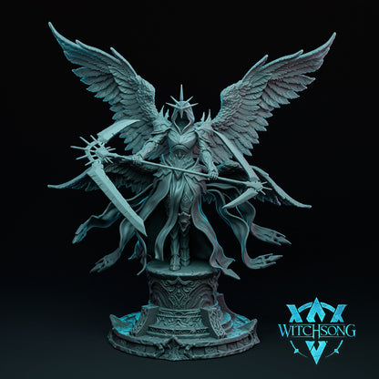 Sunlight Seraph | Mini or Bust | Monster Miniature Statue | Witchsong Miniatures