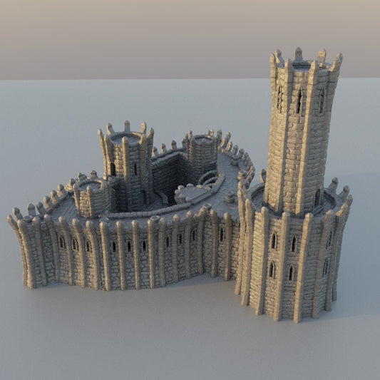 Wizard Academy | D&D TTRPG Playable 3D Printed Building Terrain Scenery | MiniatureLand