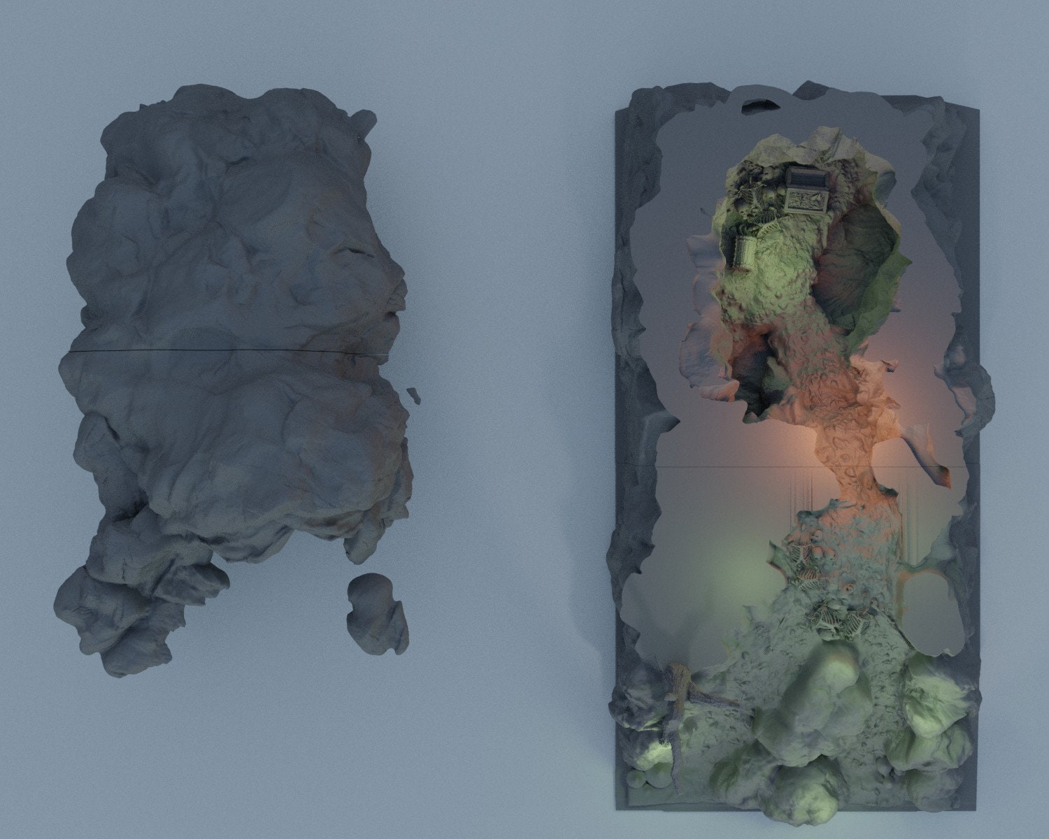 Troll Cave | D&D Playable 3D Printed Building | MiniatureLand