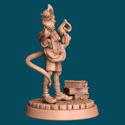 D the Tiefling Kid | TTRPG D&D Miniature | Awkward Penguin Minis