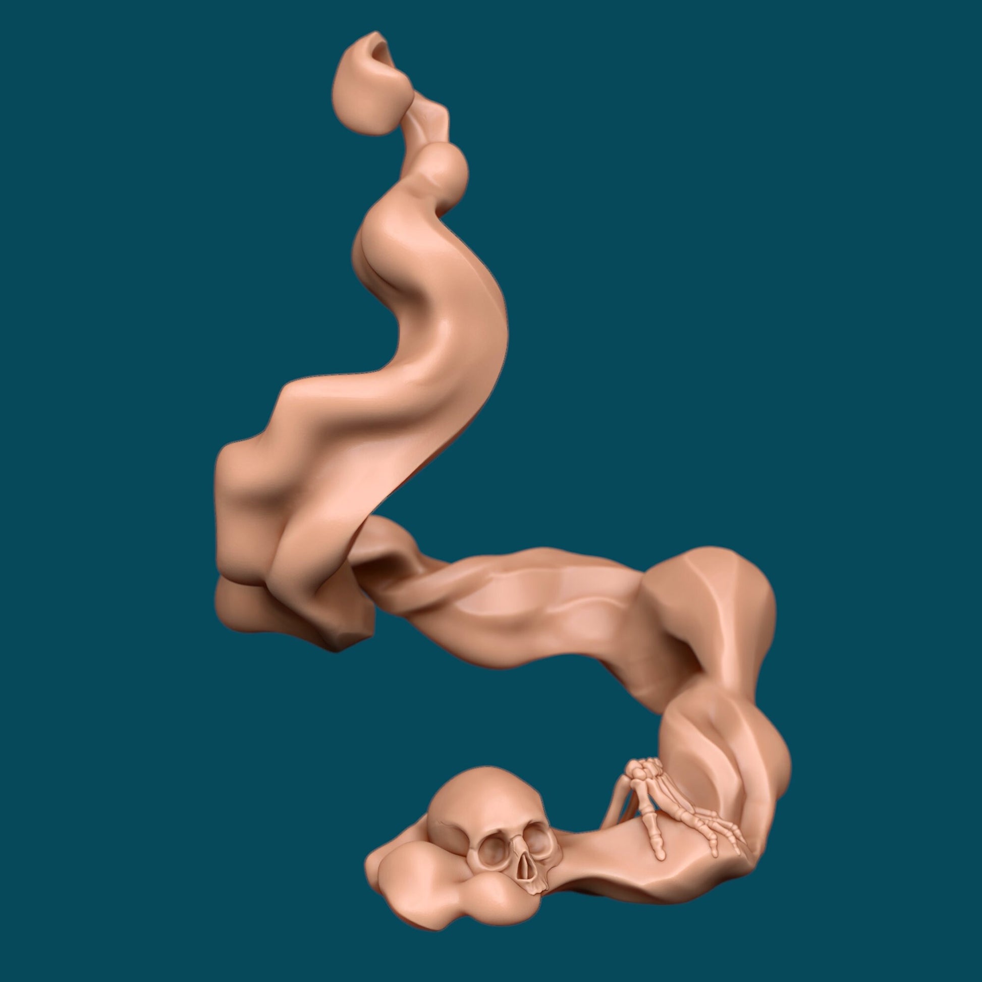 Saraanshi, a stylish necromancer | D&D TTRPG Miniature | Awkward Penguin Minis