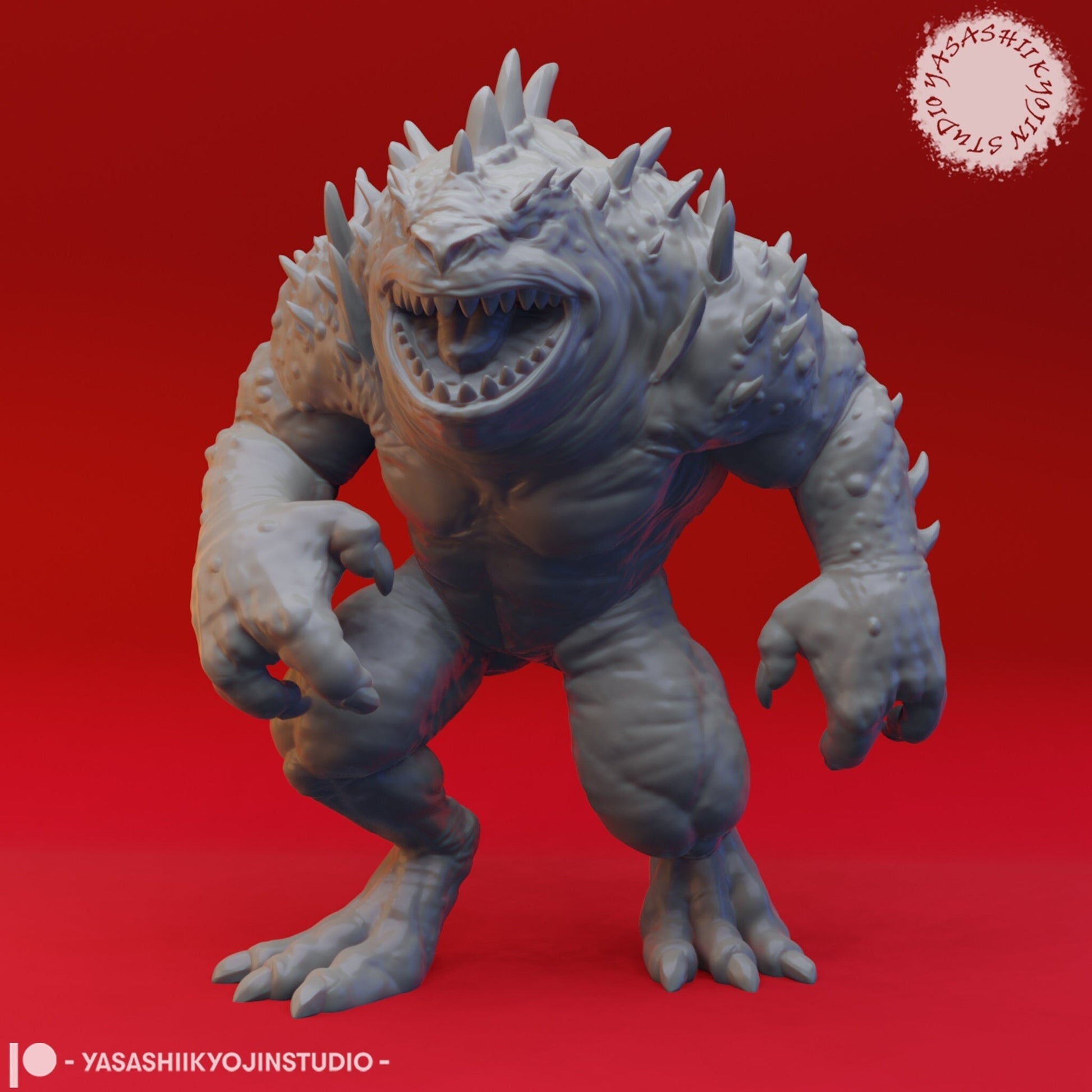 Hezrou | TABLETOP SCALE | TTRPG Monster Miniature | Yasashii Kyojin Studio