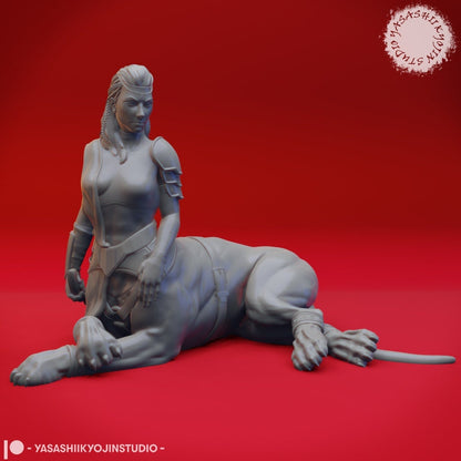 Lamia | TABLETOP SCALE | TTRPG Monster Miniature | Yasashii Kyojin Studio
