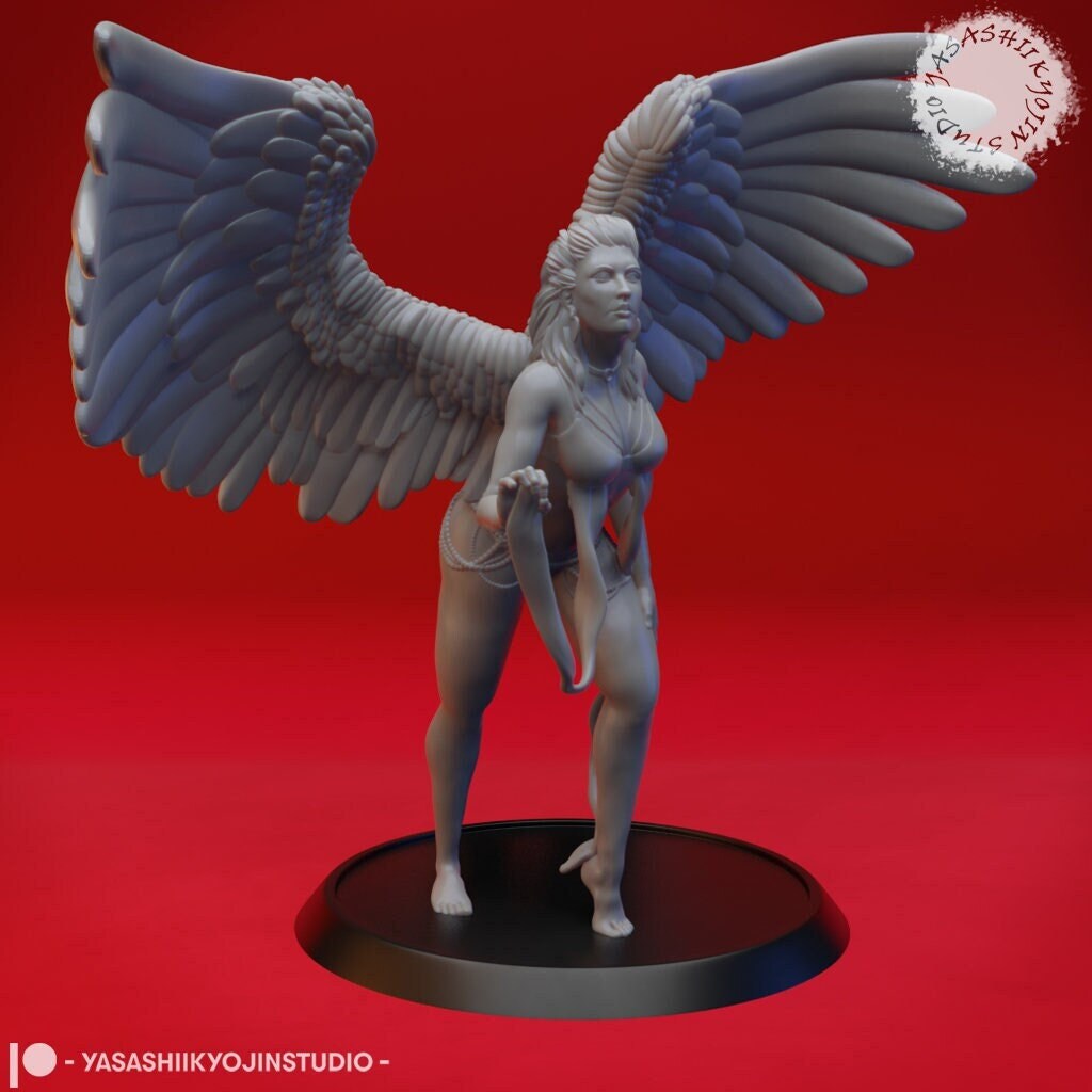 Deva | TABLETOP SCALE | TTRPG Monster Miniature | Yasashii Kyojin Studio