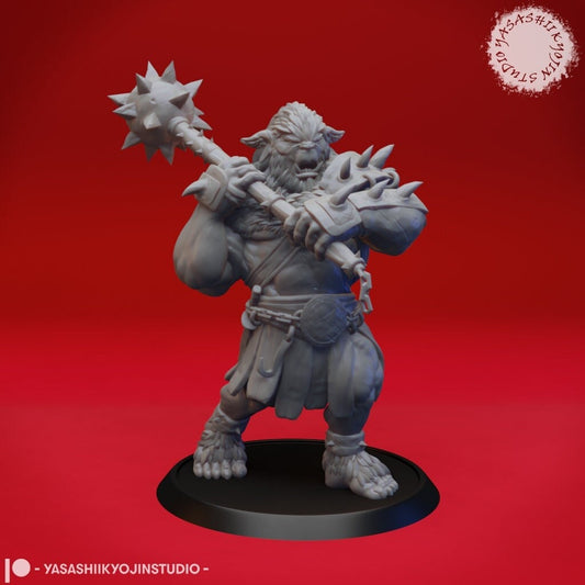 Bugbear | TABLETOP SCALE | D&D TTRPG Monster Miniature | Yasashii Kyojin Studio