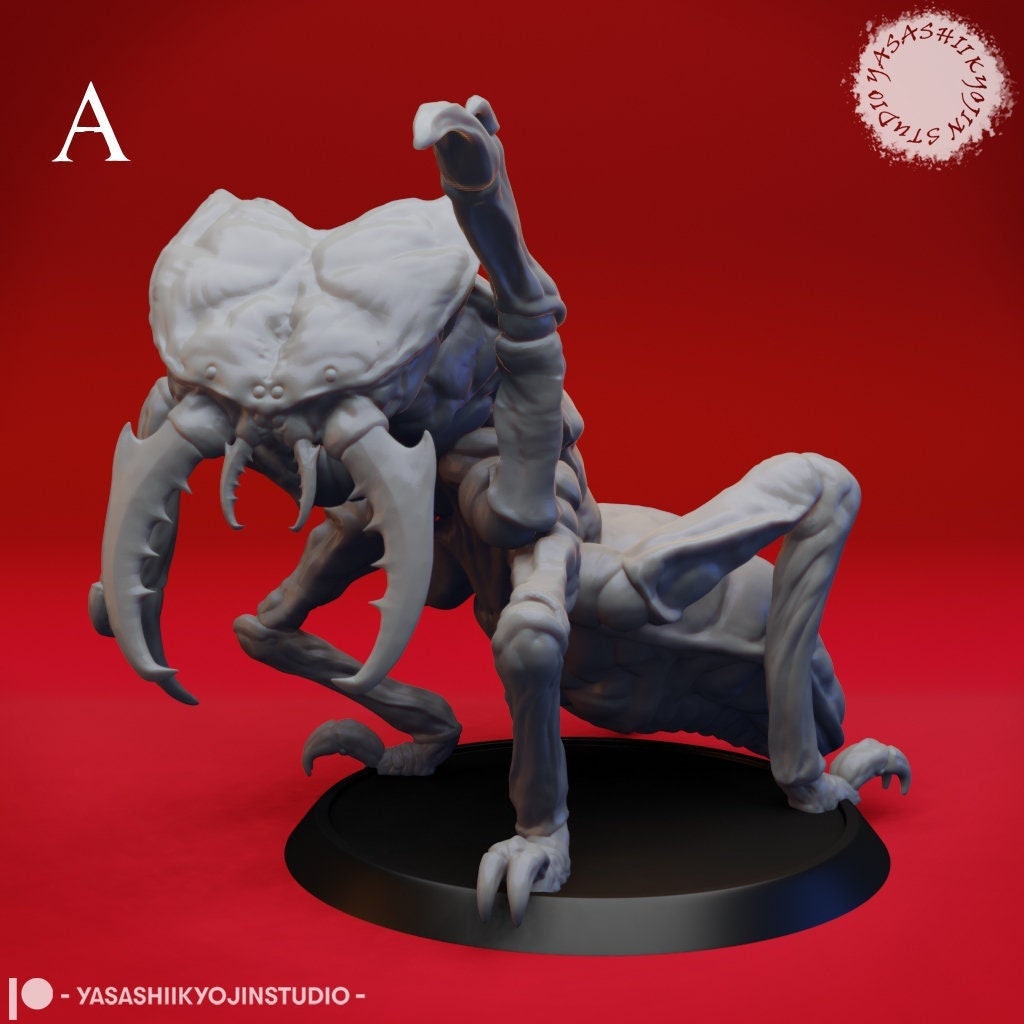 Ankheg | TABLETOP SCALE | TTRPG Monster Miniature | Yasashii Kyojin Studio