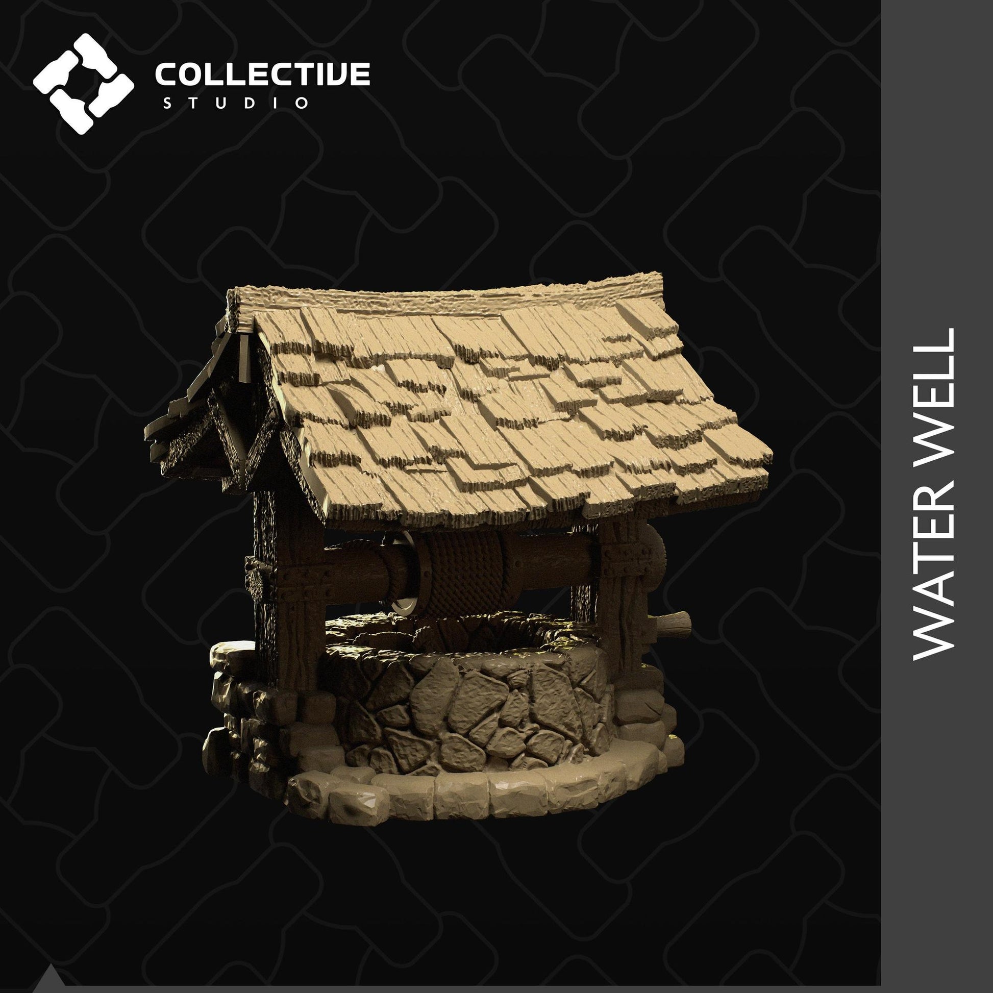 Water Well | D&D Scatter Miniature | Collective Studio