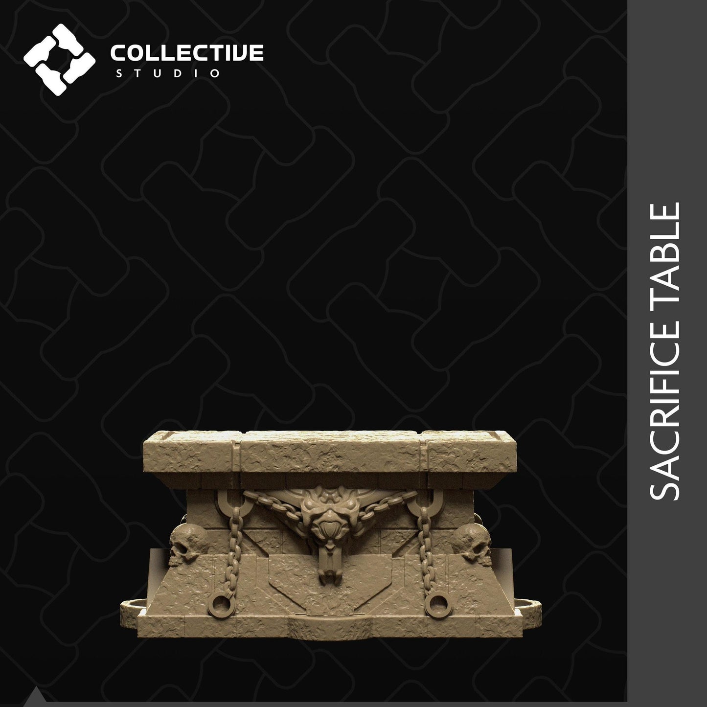 Sacrifice Table | D&D Scatter Miniature | Collective Studio