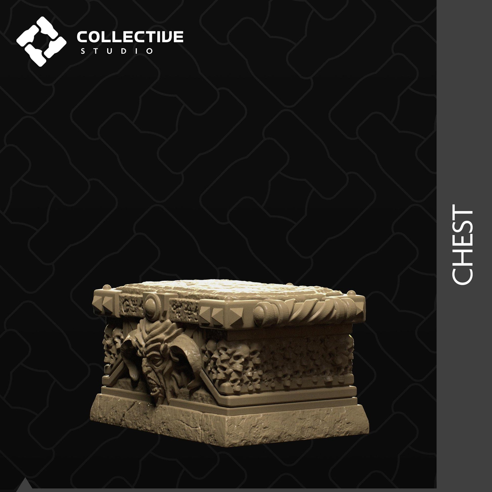 Chests, Storage and Treasure | D&D Scatter Miniature | Collective Studio