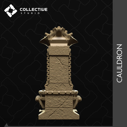 Cauldron | D&D Scatter Miniature | Collective Studio
