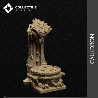 Cauldron | D&D Scatter Miniature | Collective Studio