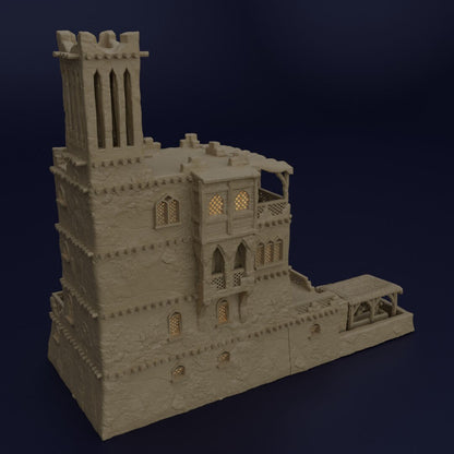 Desert Inn | D&D TTRPG Playable 3D Printed Building Terrain Scenery | MiniatureLand