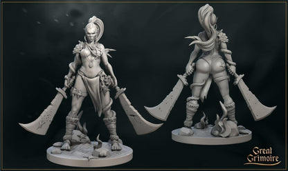 Fever, the Forsaken Pirate | Tides of the Abyss | D&D TTRPG Miniature | Great Grimoire