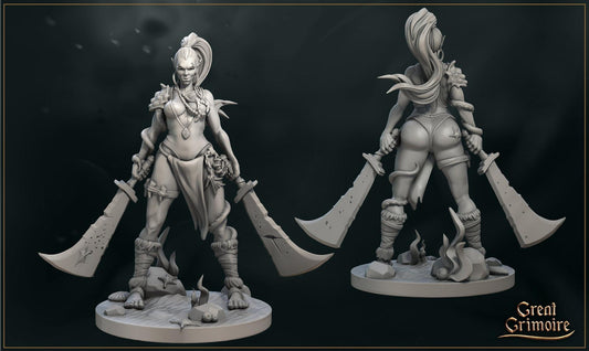 Fever, the Forsaken Pirate | Tides of the Abyss | D&D TTRPG Miniature | Great Grimoire