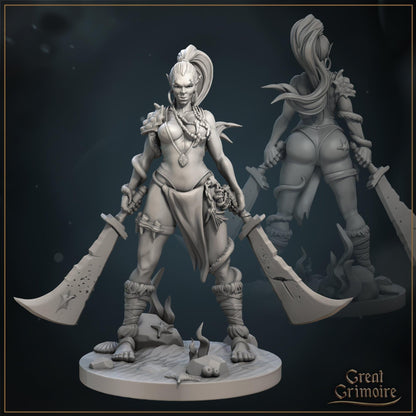 Fever, the Forsaken Pirate | Tides of the Abyss | D&D TTRPG Miniature | Great Grimoire