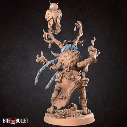 Amazon Elder, Agatha | D&D TTRPG Miniature | Bite the Bullet