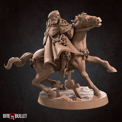 Battle Sisters Cavalry | D&D TTRPG Miniature | Bite the Bullet