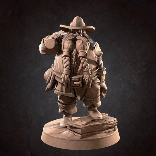 Brenn Gladys Explorer Adventurer | D&D TTRPG Miniature | Bite the Bullet