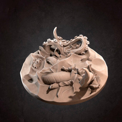 Ancient Cult Warrior Leader, Dolores | D&D TTRPG Miniature | Bite the Bullet