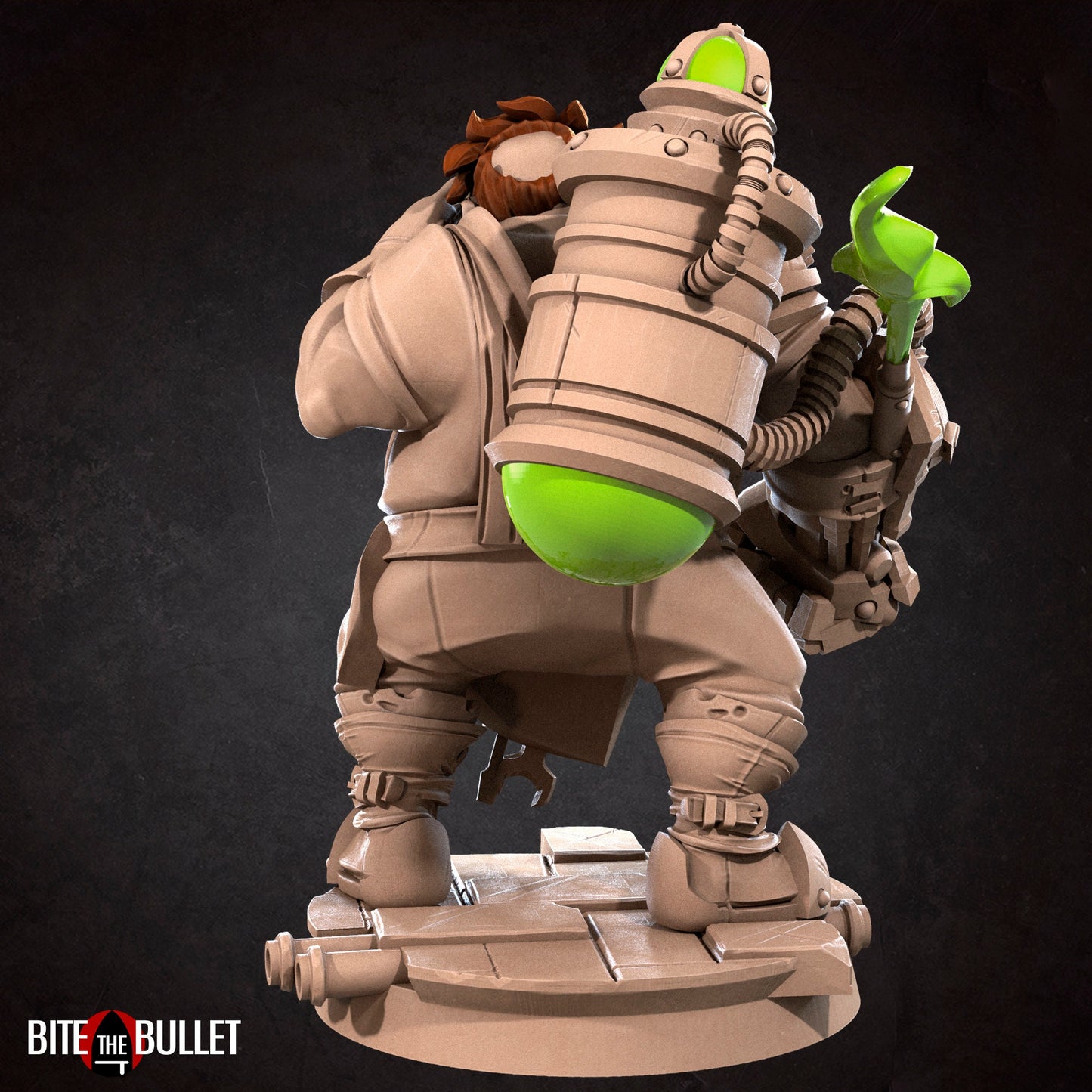 Dr. TNT, Artificer | Tabletop Scale | DnD TTRPG Miniature | Bite the Bullet