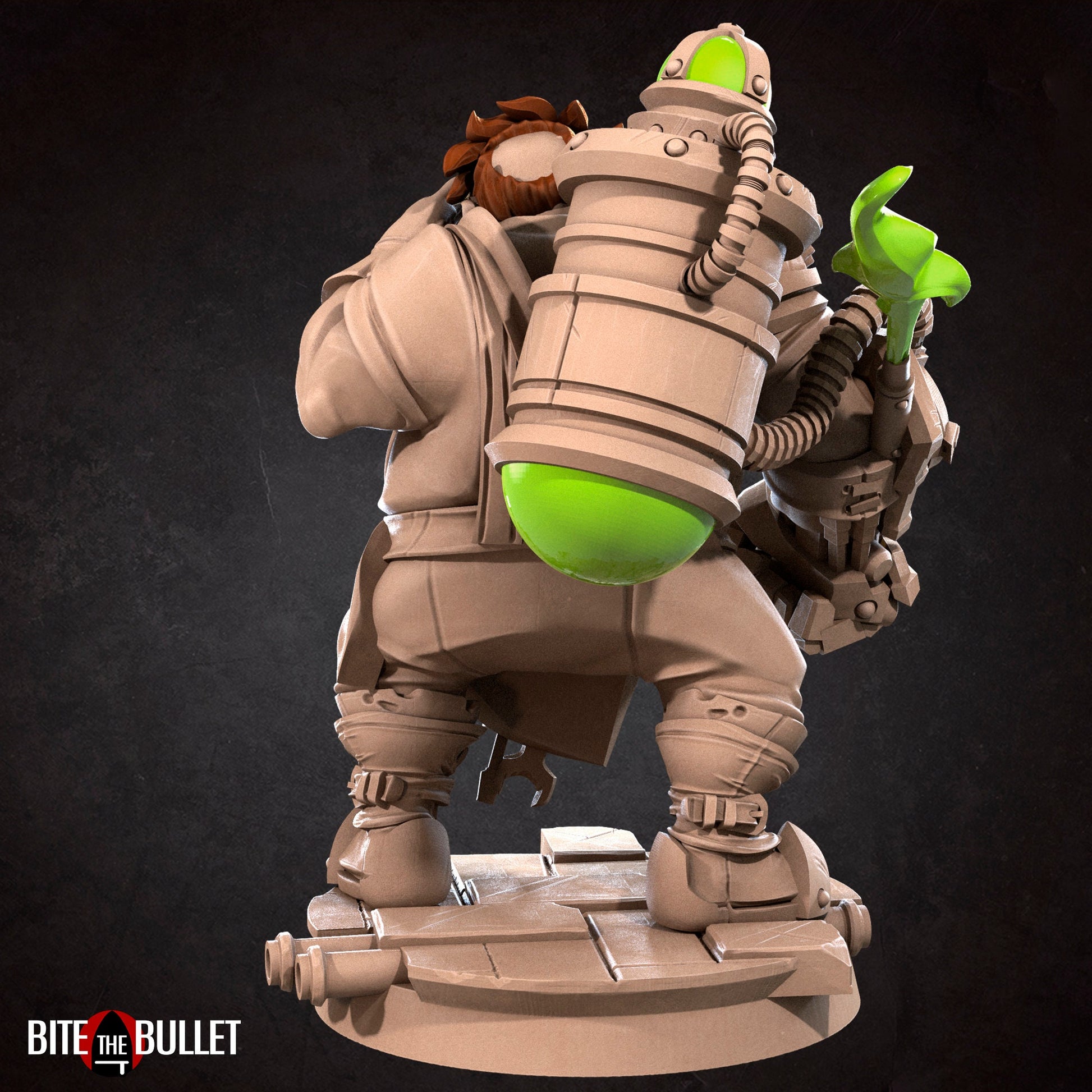 Dr. TNT, Artificer | Tabletop Scale | DnD TTRPG Miniature | Bite the Bullet