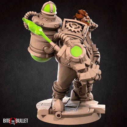 Dr. TNT, Artificer | Tabletop Scale | DnD TTRPG Miniature | Bite the Bullet